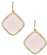 Thumbnail for your product : Cezanne Faceted Pave Diamond Shape Drop Earrings