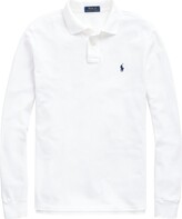Thumbnail for your product : Polo Ralph Lauren Logo Embroidered Long-Sleeve Polo Shirt