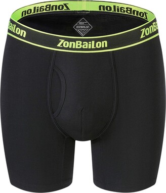 ZONBAILON 3xl Breathable Comfort Men's Underwear Boxer Briefs (6