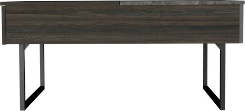 TurinCoffeeTableEspresso-Boahaus:Lift-Top,ConcealedStorage,DoublePedestalBase