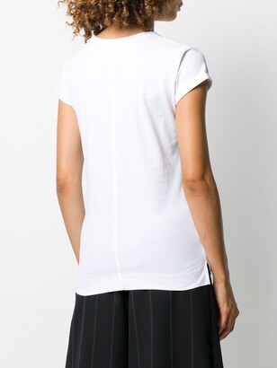 Calvin Klein embroidered logo crew neck T-Shirt