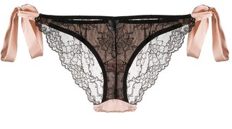Gilda and Pearl Cherie tie side briefs