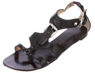Giuseppe Zanotti Leather T-Strap Sandals