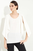 Thumbnail for your product : Vionnet Batwing Sleeve Silk Blouse