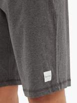 Thumbnail for your product : Paul Smith Striped-drawstring Cotton-jersey Pyjama Shorts - Mens - Dark Grey
