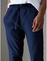 Thumbnail for your product : Burberry Herringbone Cotton Sweatpants