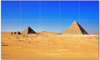 Picture-Tiles.com Famous Places Photo 12'' x 12'' Satin Ceramic Decorative Mural