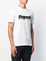 Thumbnail for your product : Emporio Armani logo embroidered T-shirt
