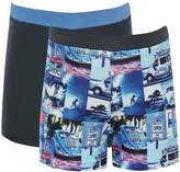 Thumbnail for your product : M&Co Campervan swim trunks two pack