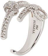 Thumbnail for your product : YEPREM White Gold And Diamond Mystical Garden Ring