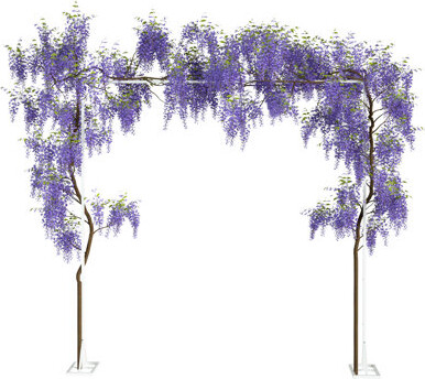 zenco homegoods 8ft X 8ft Wedding Ceremony Arch, Square Metal Balloon Arch Stand