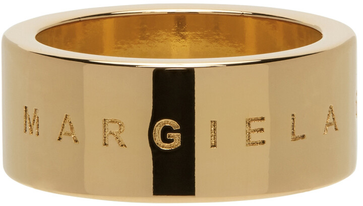 Margiela Brass Ring | Shop the world's largest collection of 