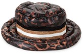 Thumbnail for your product : Think Royln Urban Leopard-Print Puffer Bucket Hat