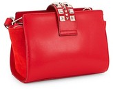 Thumbnail for your product : Valentino By Mario Valentino Kiki Madras Rockstud Winged Leather Mini Bag