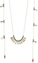 Thumbnail for your product : Stephan & Co Spike End Beaded Layering Necklace