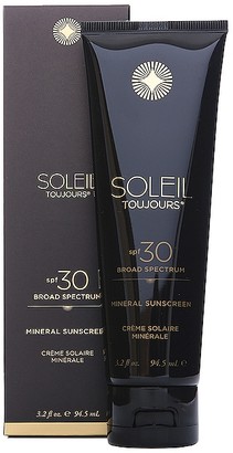 Soleil Toujours 100% Mineral Sunscreen SPF 30