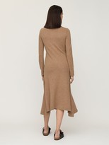 Thumbnail for your product : J.W.Anderson A-line Midi Knit Dress W/ Belt Detail