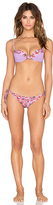 Thumbnail for your product : Tori Praver Swimwear Hola Bikini Top