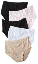 Thumbnail for your product : Fruit of the Loom Women's Microfiber Briefs 5-Pack