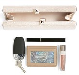 Thumbnail for your product : Jimmy Choo 'Charm' Lamé Glitter Clutch