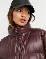 Thumbnail for your product : Steele Chariot puffer jacket in brown