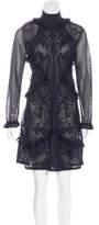 Thumbnail for your product : Roberto Cavalli Ruffled Knit Dress