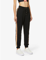 Thumbnail for your product : P.E Nation Field Run organic cotton-jersey jogging bottoms