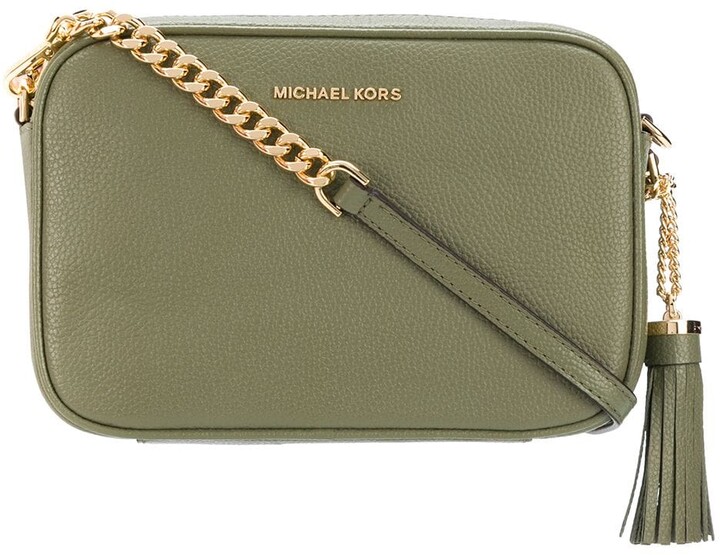 olive green mk purse
