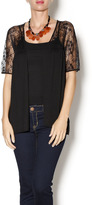 Thumbnail for your product : Michael Simon Elbow sleeve lace cardi