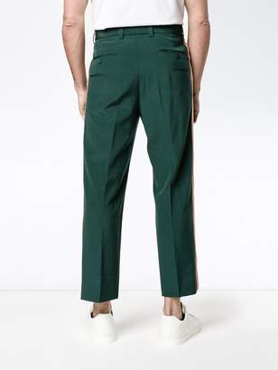 Gucci cropped tailored trousers