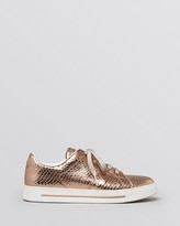 Thumbnail for your product : Marc by Marc Jacobs Sneakers - Snake Embossed Metallic Lace Up