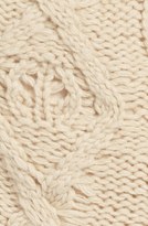 Thumbnail for your product : BP Cable Knit Pom Peruvian Hat (Juniors)