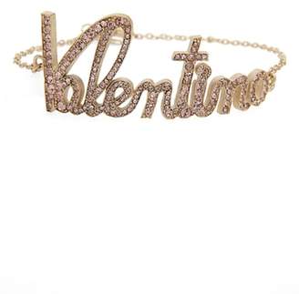 Valentino Logo Script Bracelet