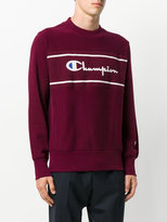 Thumbnail for your product : Champion logo panel sweatshirt