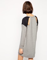 Thumbnail for your product : LnA CYD Sweater Dress With Shoulder Panels