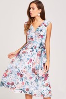 Thumbnail for your product : Little Mistress Ria Floral-Print Midi Dress