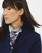 Thumbnail for your product : Ted Baker Entangled Enchantment square silk scarf