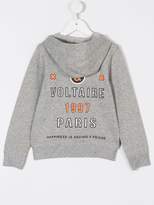 Thumbnail for your product : Zadig & Voltaire Kids logo print hoodie