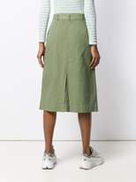 Thumbnail for your product : YMC belted a-line skirt