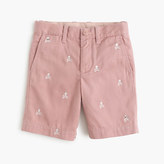 Thumbnail for your product : J.Crew Boys' critter Stanton short in glow-in-the-dark skulls and crossbones