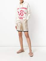 Thumbnail for your product : Gucci brand stamp shorts