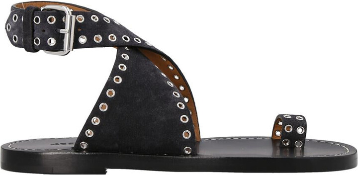 サンダル・ミュール Isabel Marant 'Jools' sandals ISABEL MARANT Jools studded leather sandals | NET-A-PORTER