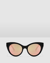 Thumbnail for your product : Hawkers Co Women's Black Cat Eye - HAWKERS - Black Rose Gold DIVINE Sunglasses for Men and Women UV400