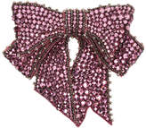 Gucci - Broche rose Crystal Bow 