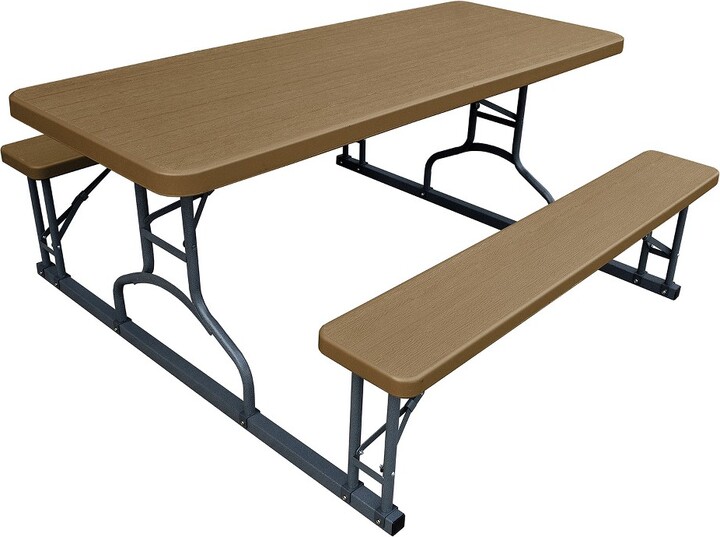 Plastic Development Group PIC622 Outdoor/Indoor Heavy Duty Dining Group