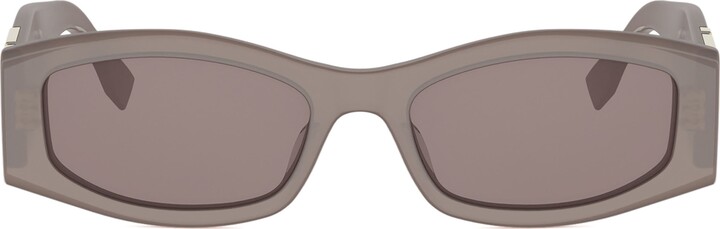 Fendi Forever 54mm Rectangular Sunglasses