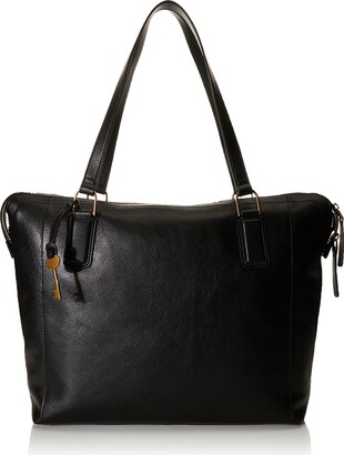 Fossil Women's Jacqueline Eco Leather Tote Bag Purse Handbag