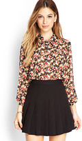 Thumbnail for your product : Forever 21 Nature-Inspired Floral Shirt