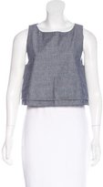 Thumbnail for your product : Apiece Apart Chambray Crop Top
