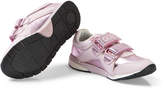 Thumbnail for your product : GUESS Pink Sequin Velcro Branded Trainers